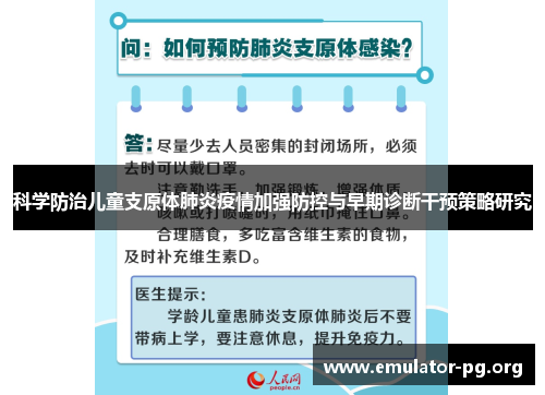 科学防治儿童支原体肺炎疫情加强防控与早期诊断干预策略研究